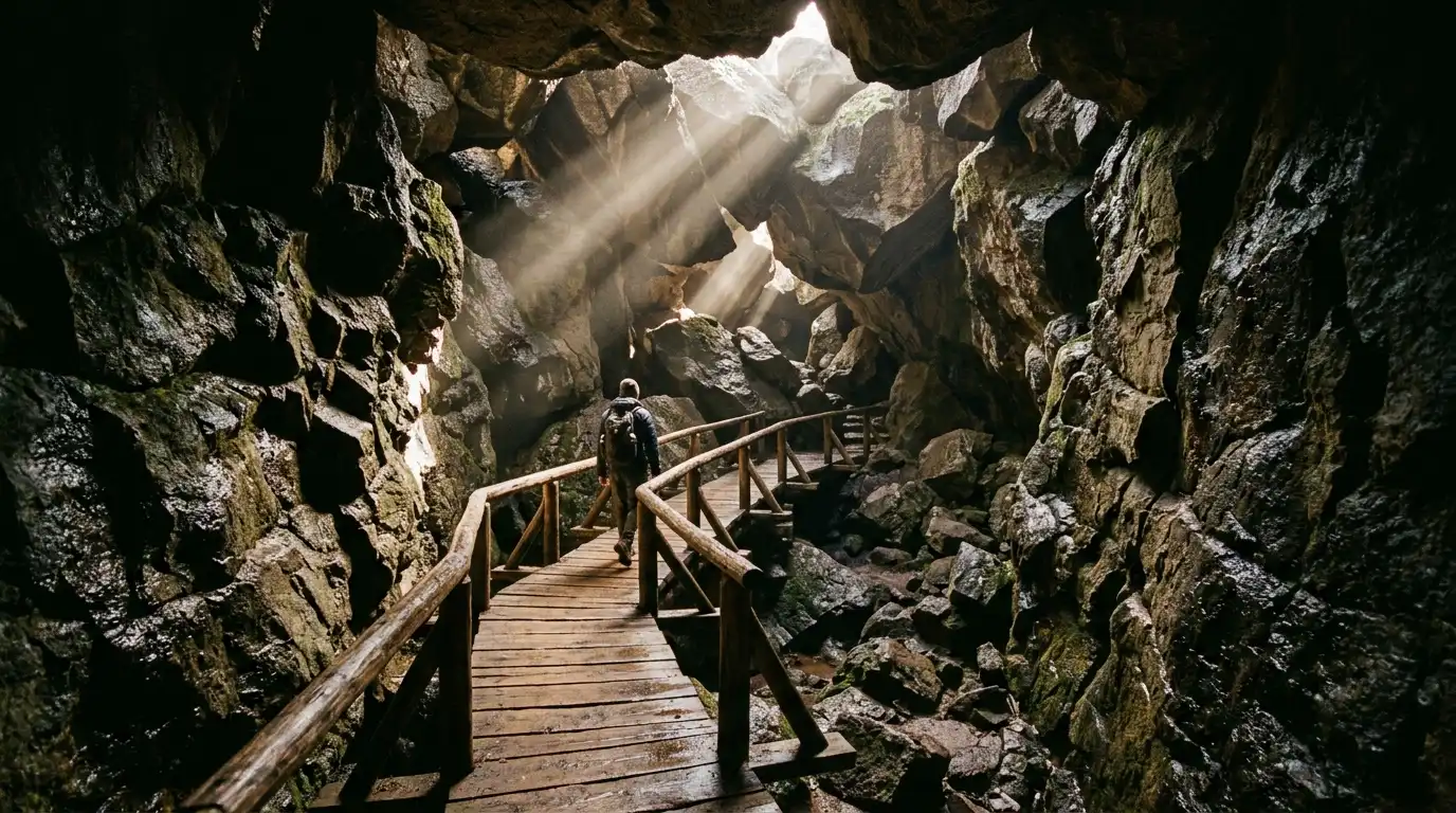 A Complete Guide to Exploring Pinnacles National Park Talus cave at Pinnacles National Park