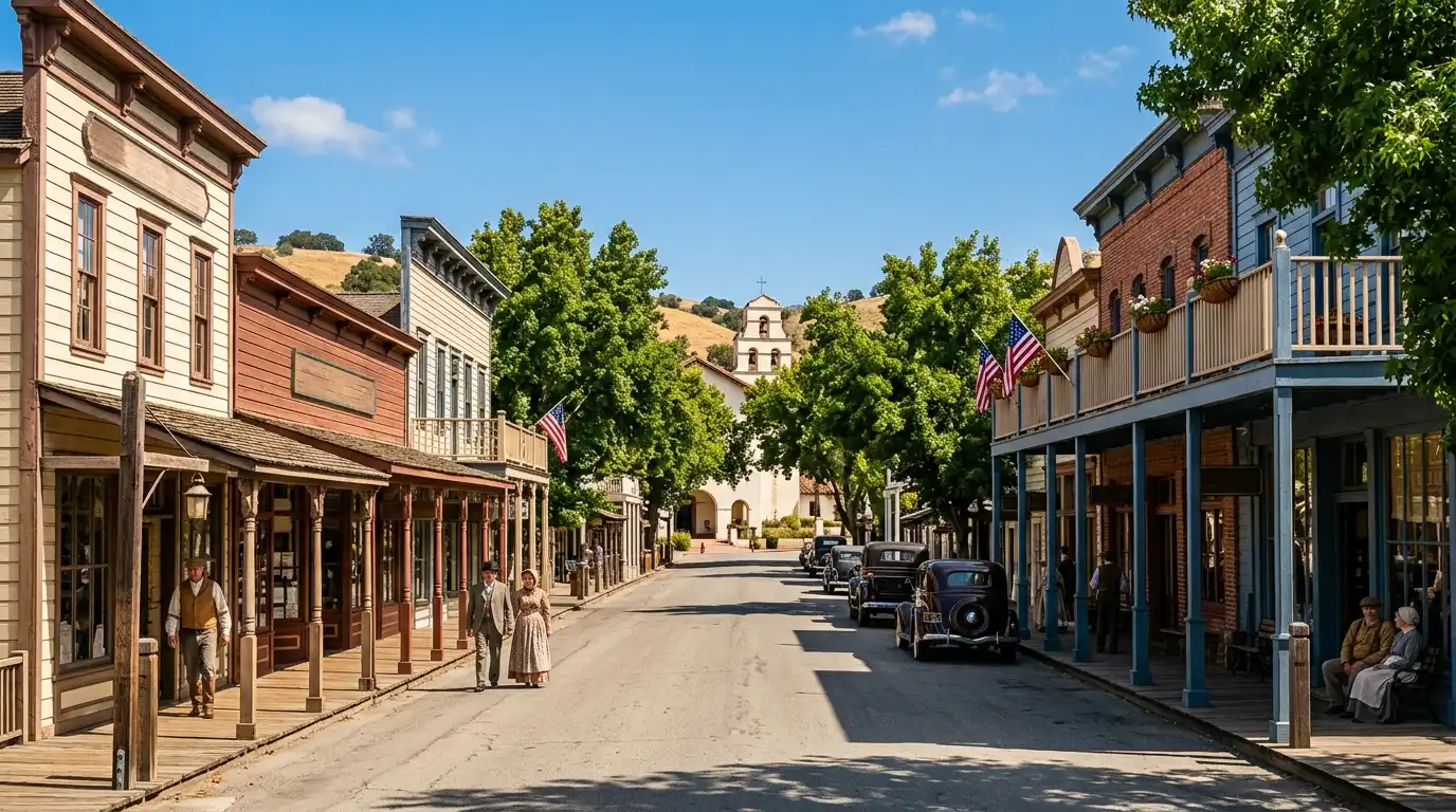 Discover the Historic Charm of San Juan Bautista Historic downtown San Juan Bautista