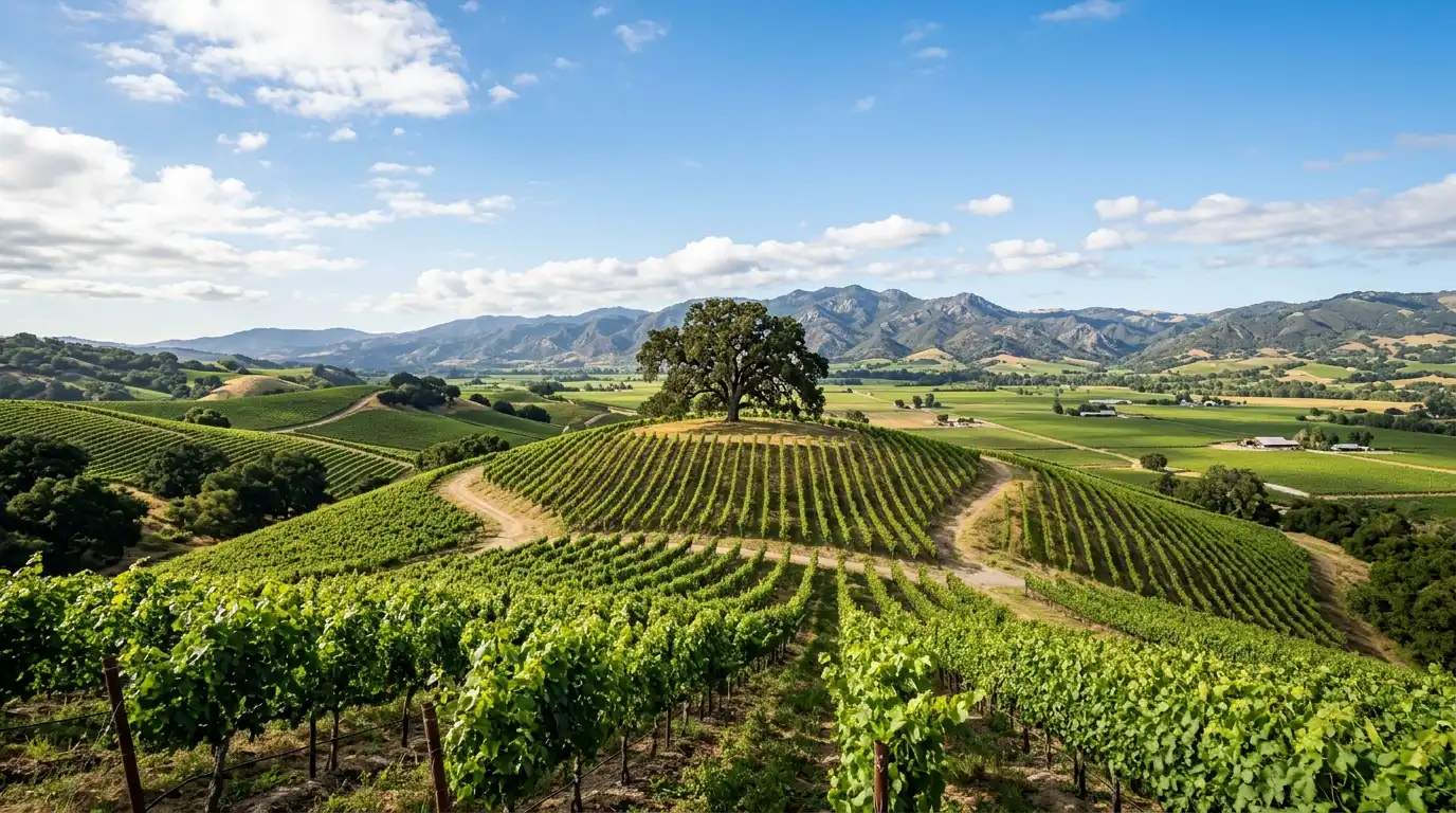 A Wine Lover's Guide to San Benito County, California Scenic vineyard in San Benito County