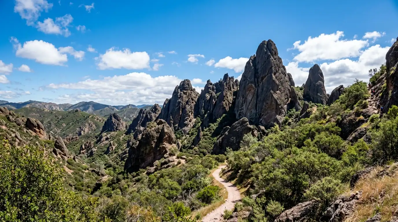 volcanic rock spires pinnacles park