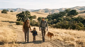 hiking and wildlife watching safely
